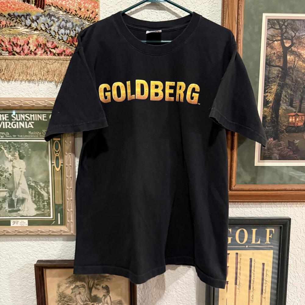 Vintage 90s RARE Goldberg Who’s Next WWF Wrestling Mens Shirt Size XL